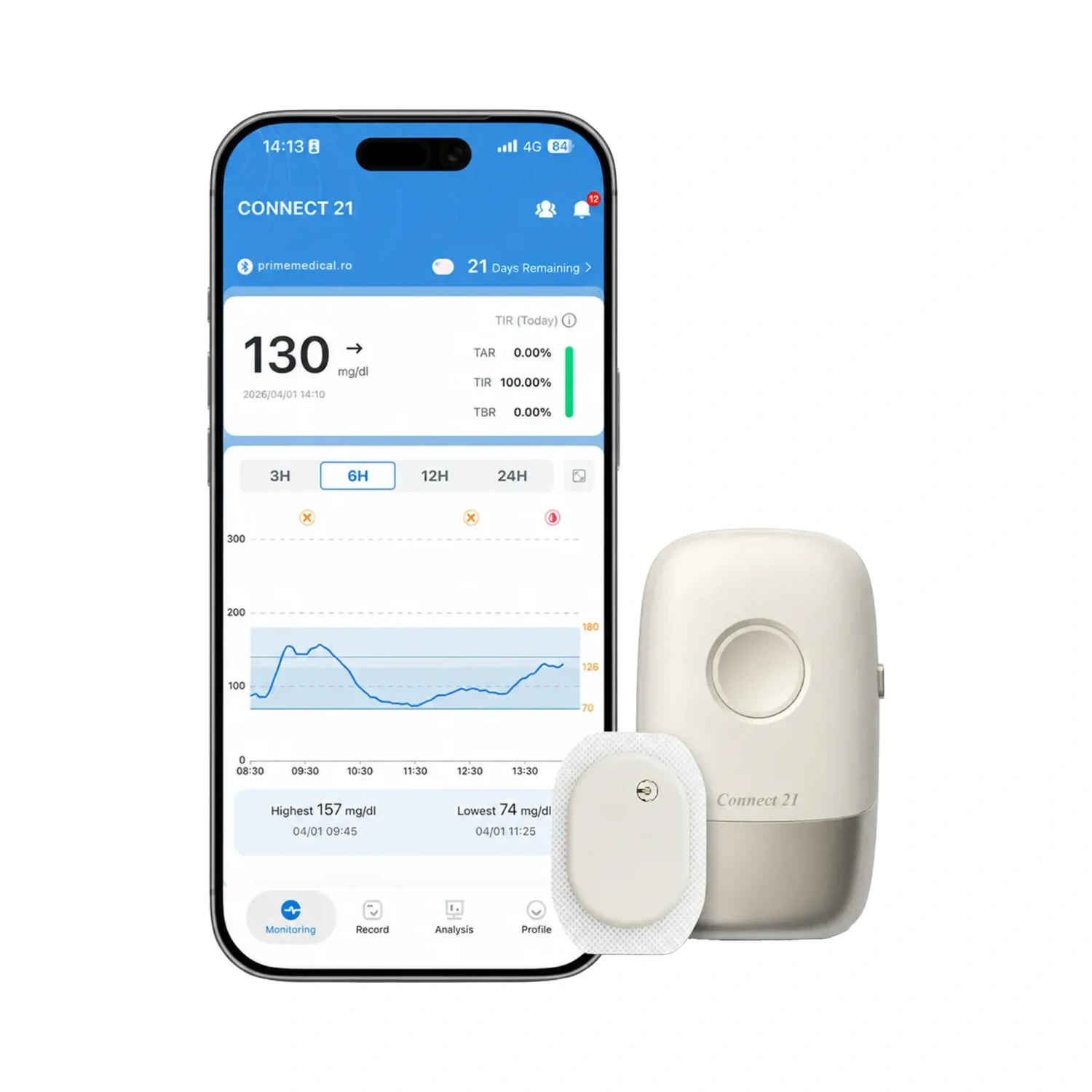 Senzor Glicemie Connect 21 CGM