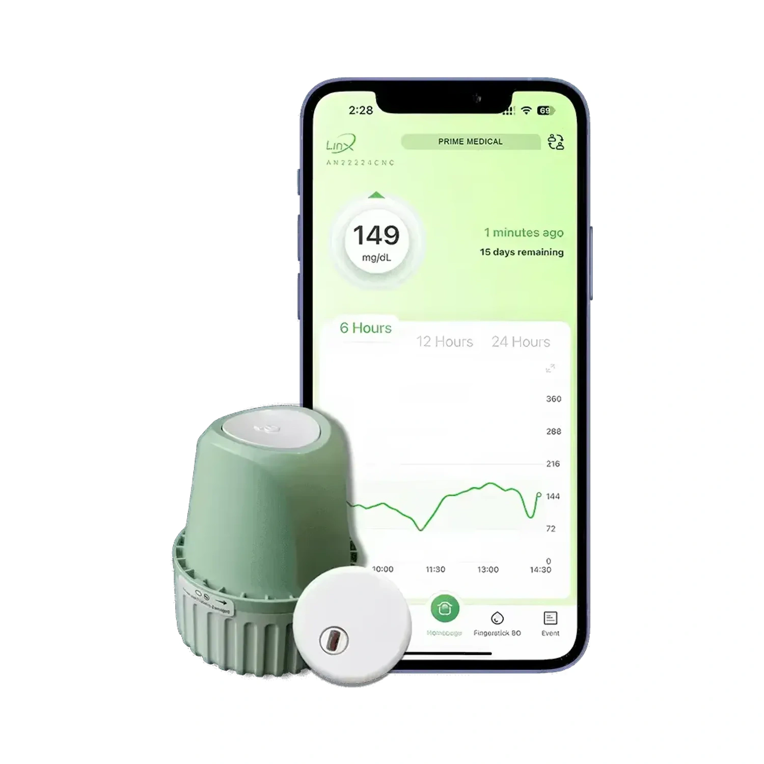 Senzor Glicemie LinX CGM